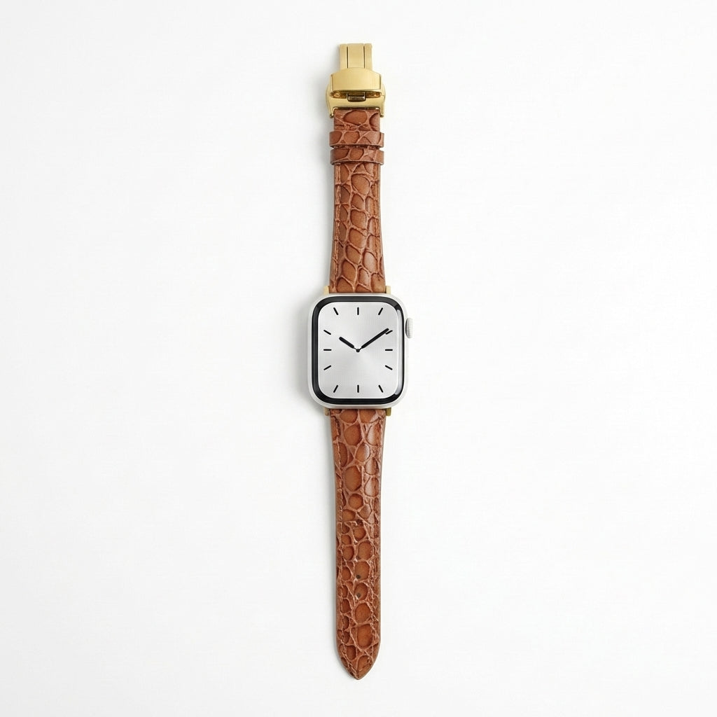 Dusk Leather Apple Watch Strap (Coffee)