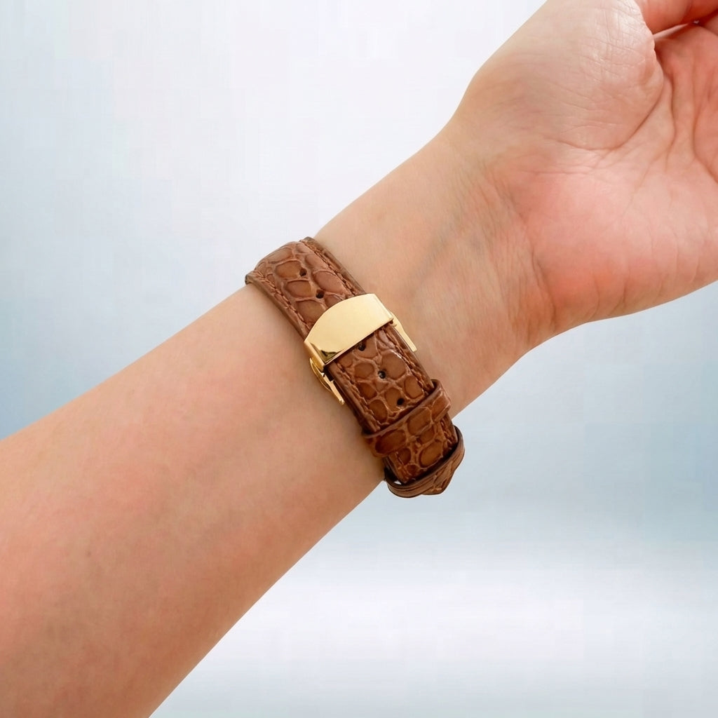 Dusk Leather Apple Watch Strap (Coffee)