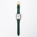Dusk Leather Apple Watch Strap (Emerald)