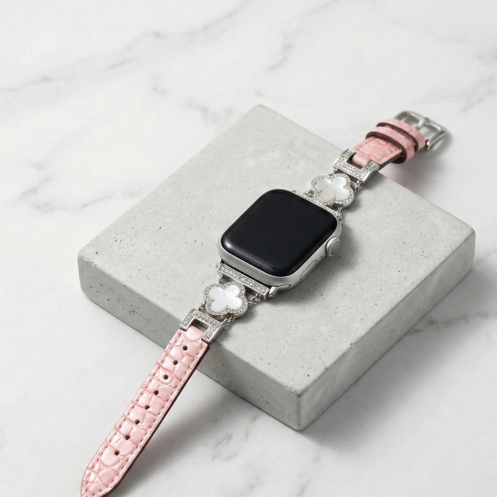 The Aria Apple Watch Straps  (Pink)