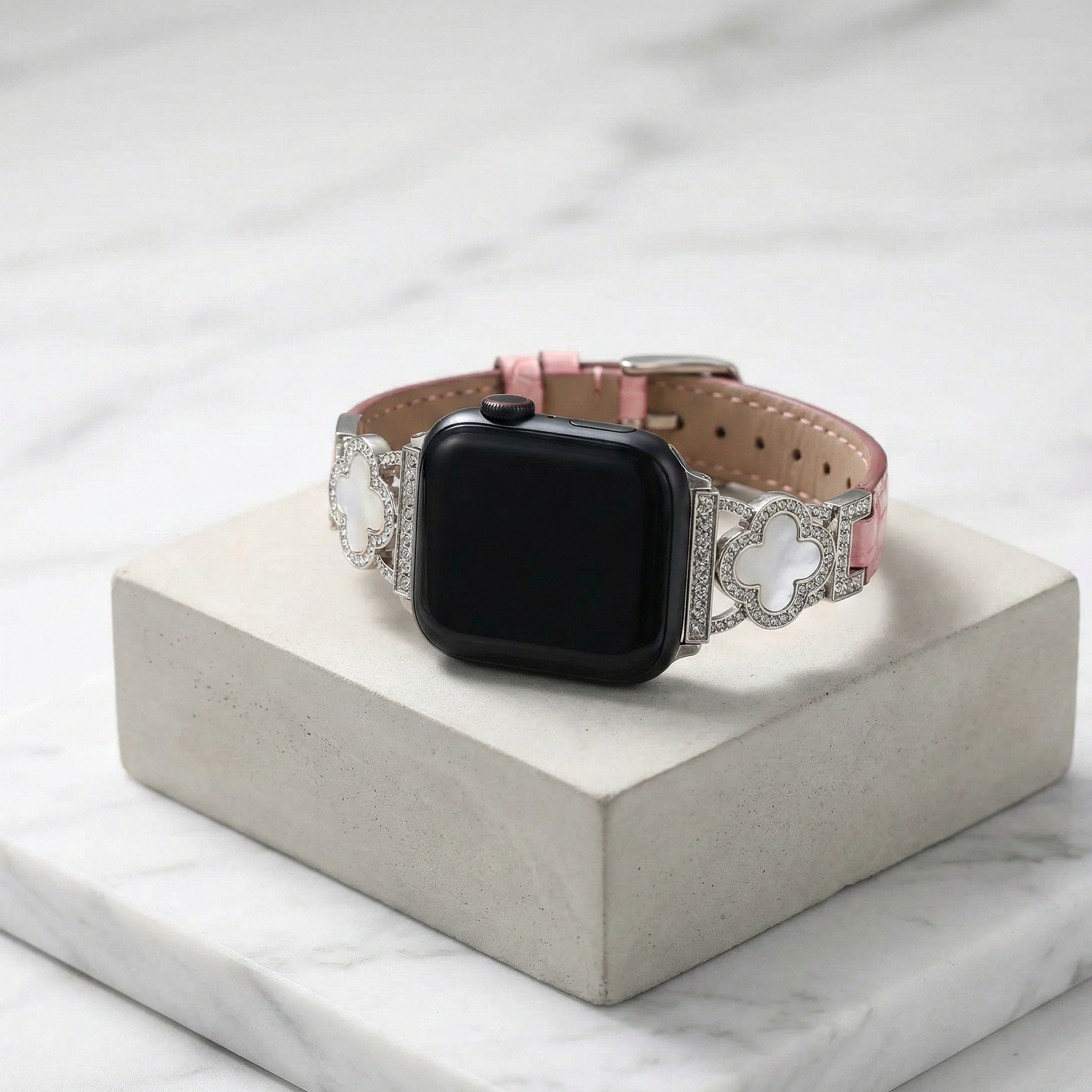 The Aria Apple Watch Straps  (Pink)